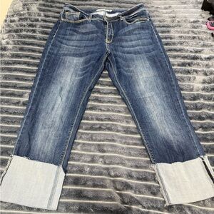 American Rag Dark Blue Cropped Jeans